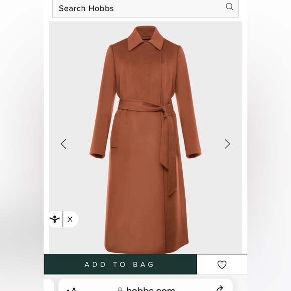 Hobbs Livia Wool Coat - Picture 5 of 16